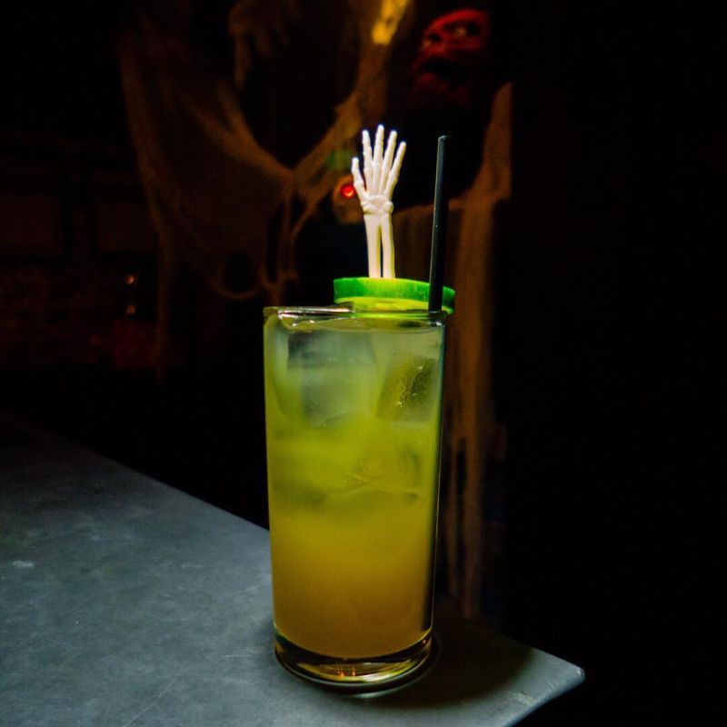 This Halloween-themed pop-up bar in Shaw summons evil spirits