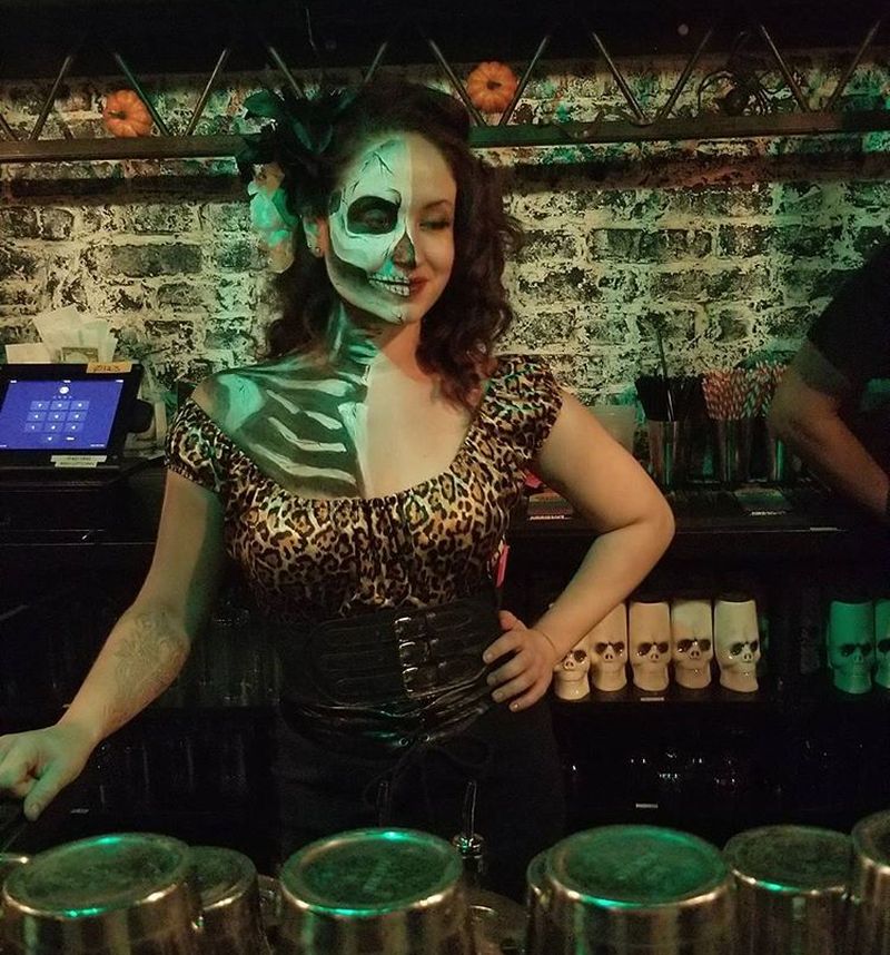 This Halloween-themed pop-up bar in Shaw summons evil spirits