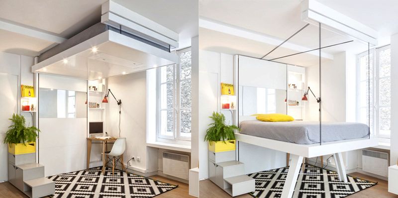 ceiling beds