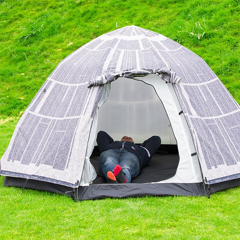 Death Star camping tent to fulfill your destiny with Star Wars