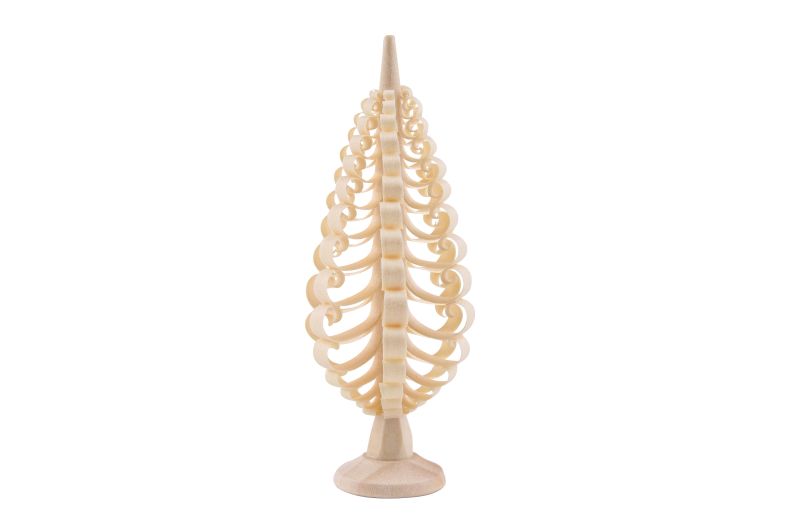 Handcrafted wood chip Christmas trees to spice-up your Christmas decoration