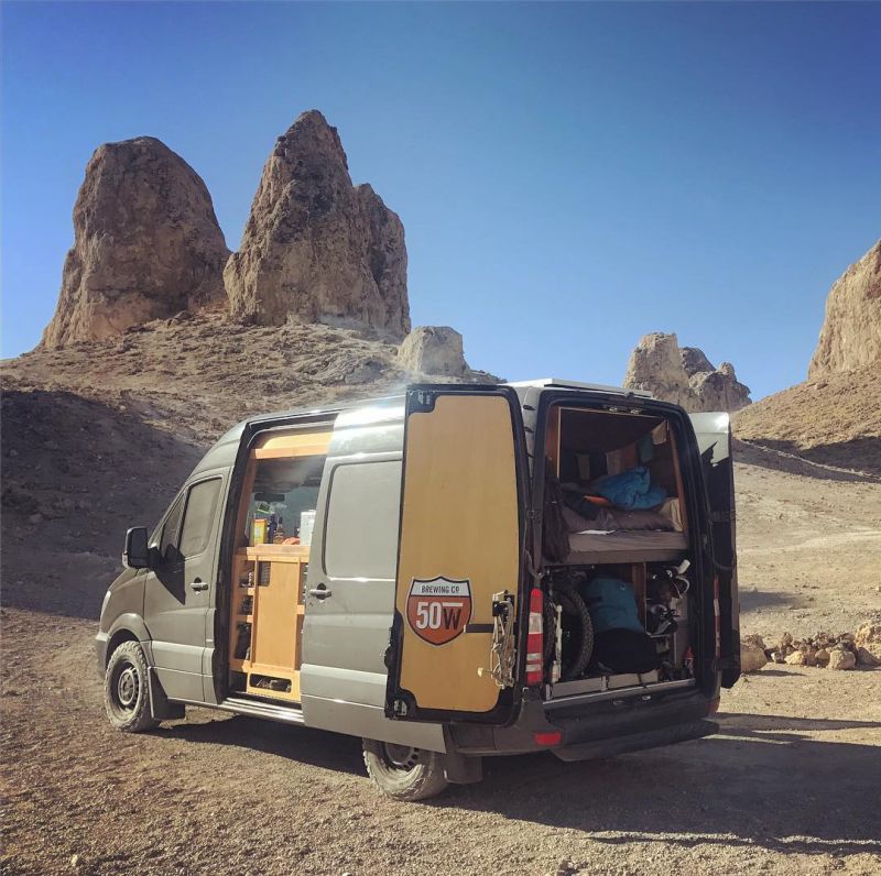 Ohio couple leaves job to live their dream life in converted van home