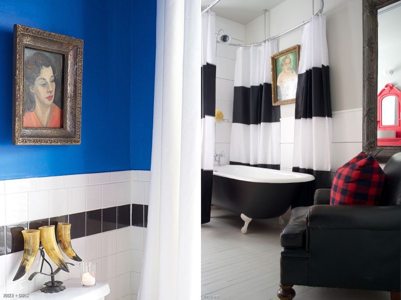 Pianting in bathroom-1