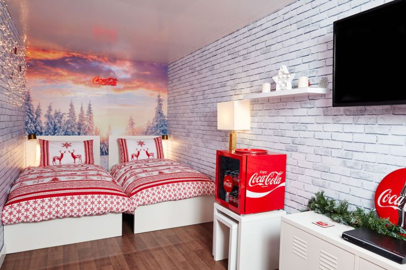Spend a night in a furnished Coca-Cola Christmas truck this festive season