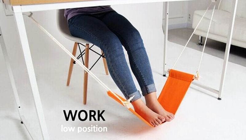 Under-Desk Foot Hammock