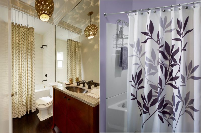 bathroom curtains