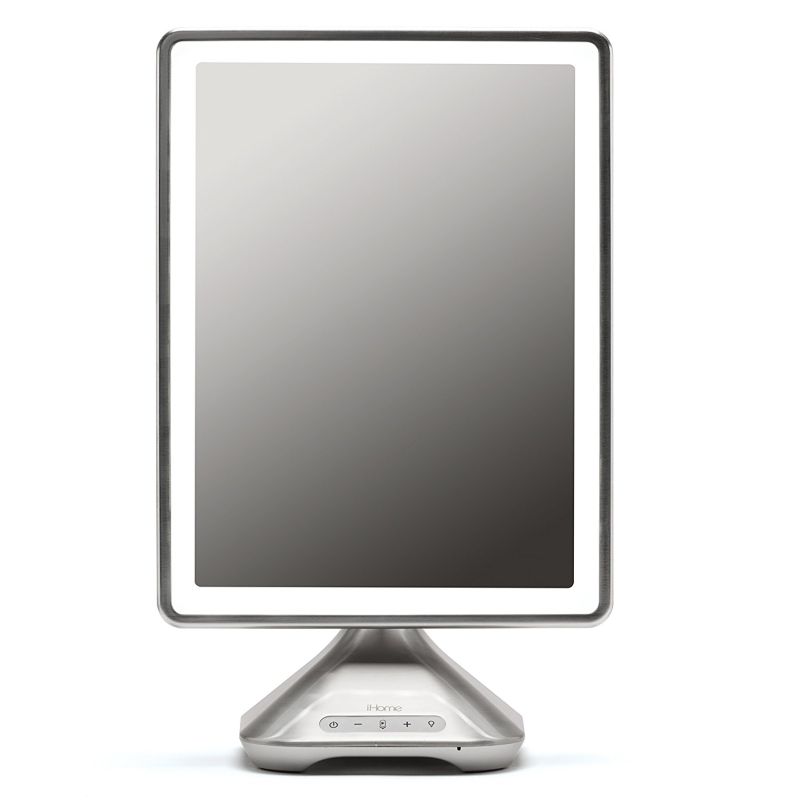 iHome iCVBT10 smart mirror plays music, supports Siri and Google Assistant