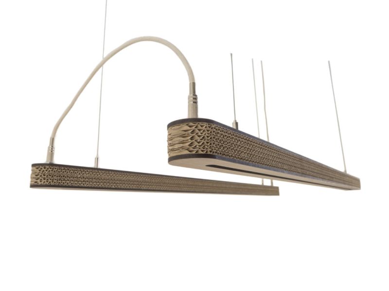 Cartoni 900- Eco-friendly cardboard lamp design by Wisse Trooster