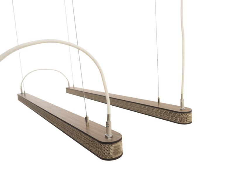 Cartoni 900- Eco-friendly cardboard lamp design by Wisse Trooster