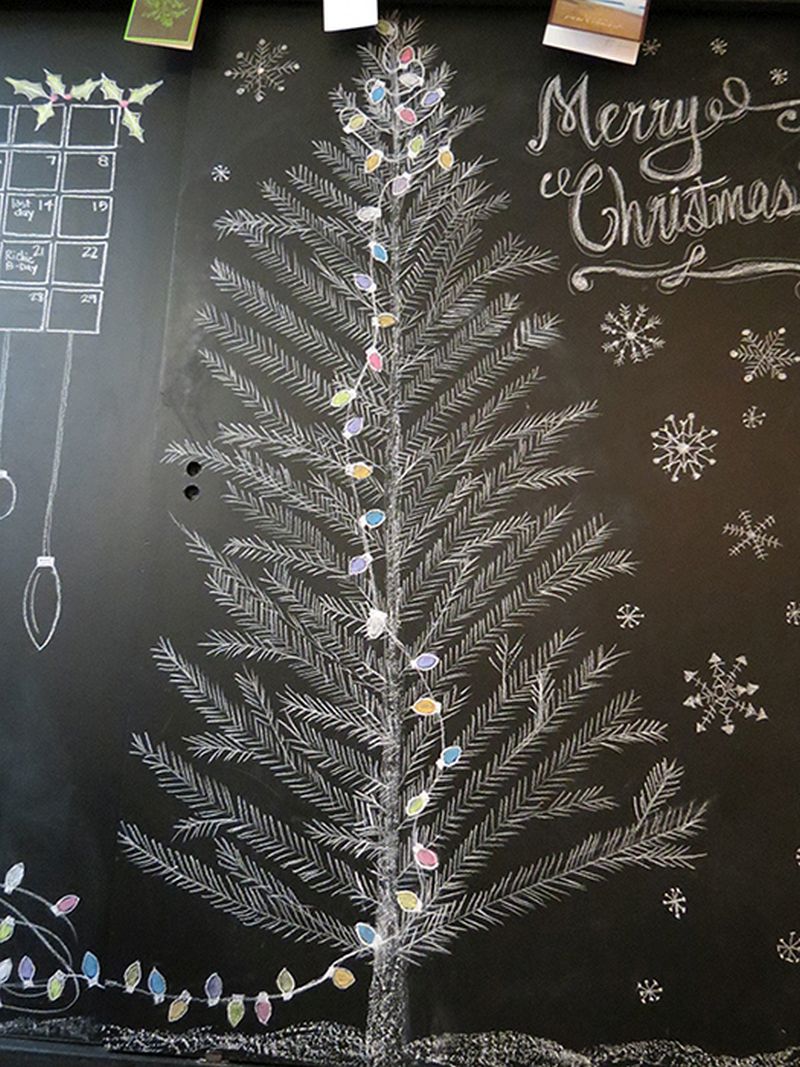 Chalkboard Christmas Tree