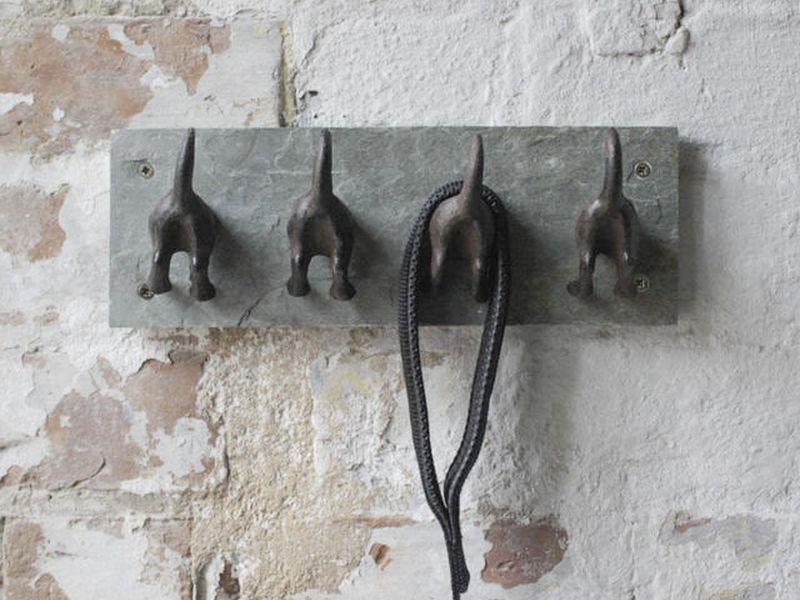 Dog-tail-wall-hooks