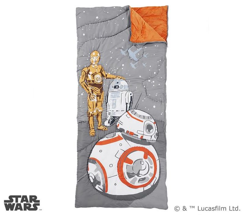 Star Wars-themed sleeping bags