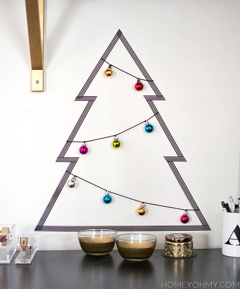 Washi Tape Christmas Tree
