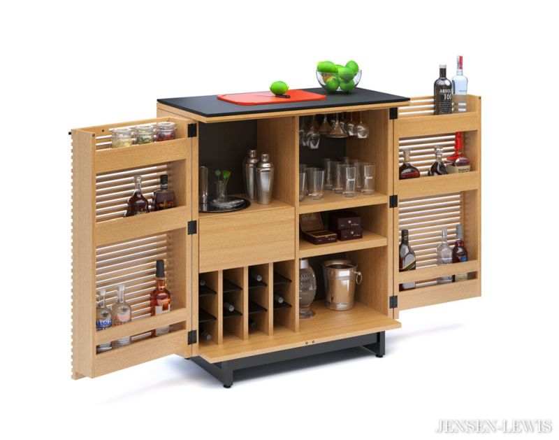 Corridor Home Bar Designed by BDI Furniture