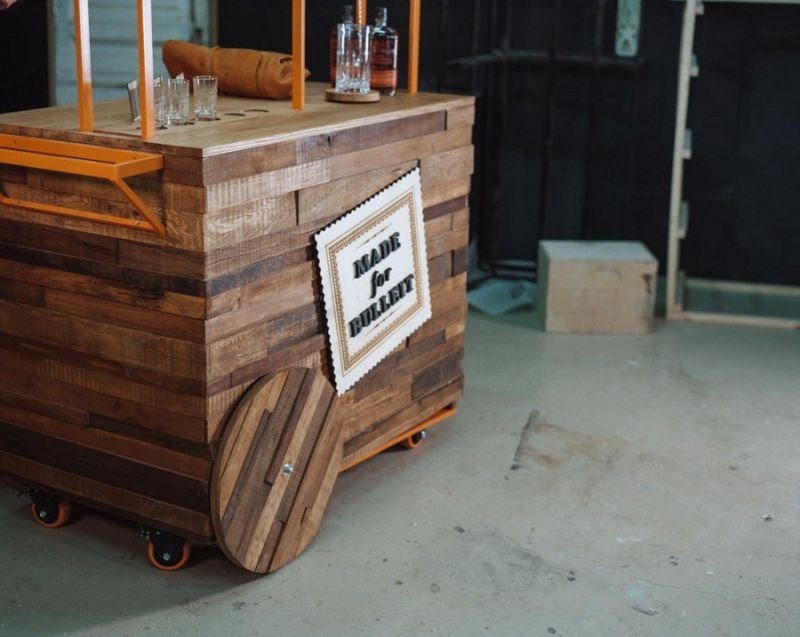 Bulleit home bar-