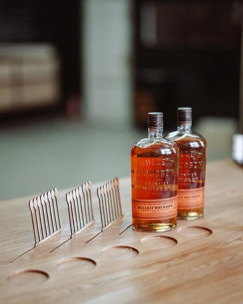 Bulleit home bar-