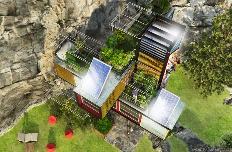 Dachi’s Gavleti Camp Lodge Concept is a Relief for Climbers on Dragonfly Cliffs