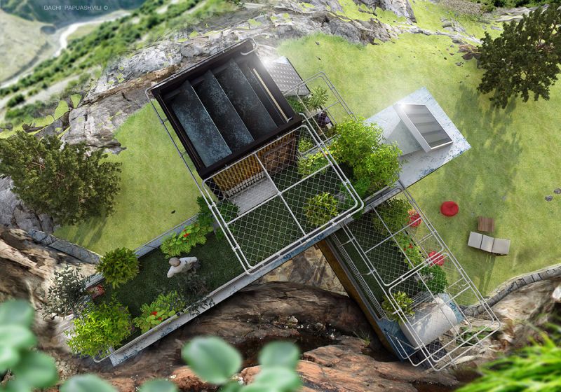 Dachi’s Gavleti Camp Lodge Concept is a Relief for Climbers on Dragonfly Cliffs