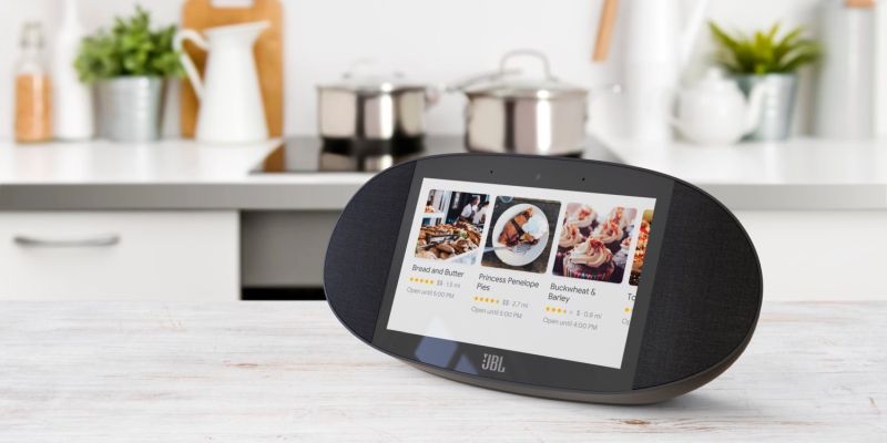 JBL Link View Speaker with Google-Powered 8-inch Display - Smart home assistant