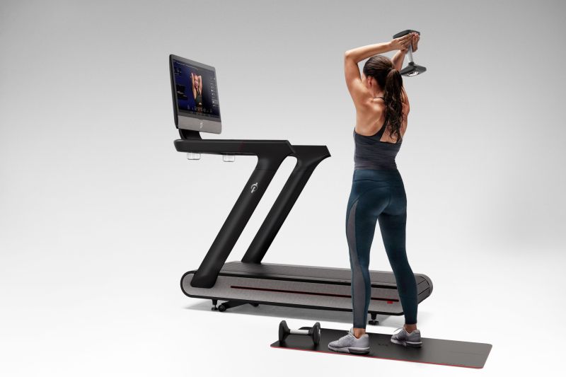 Peloton debuts a pricey internet-connected treadmill at CES 2018