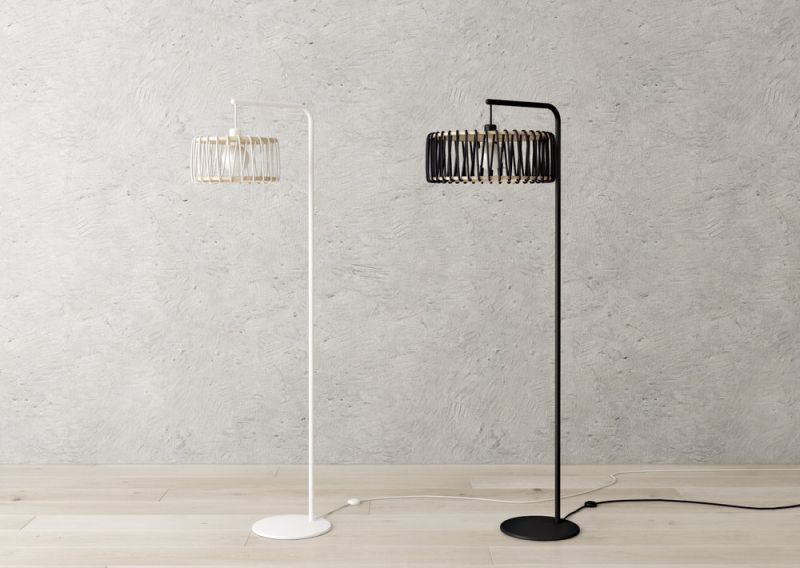 Sweet Meringue Inspired Floor Lamp is an Addition to the Macaron Family 