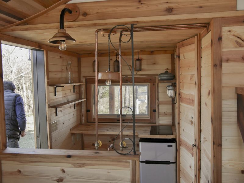 This Honey on The Rock Tiny Home is Built around the Family’s Whisky Still!