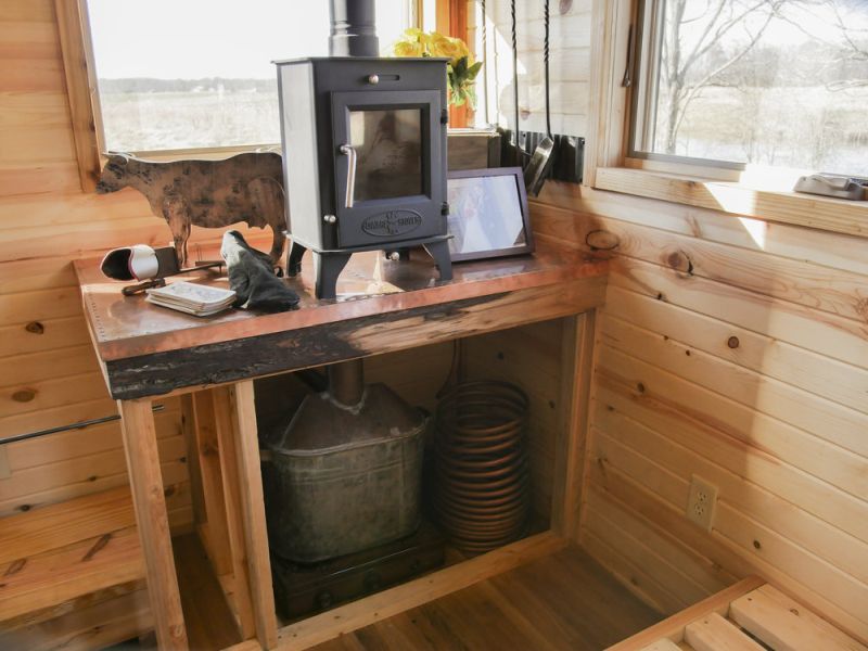 This Honey on The Rock Tiny Home is Built around the Family’s Whisky Still!