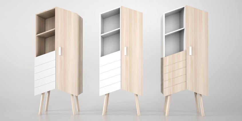 Tilbo – This Storage Unit by MoakStudio is Unlike Your Common Cabinet!