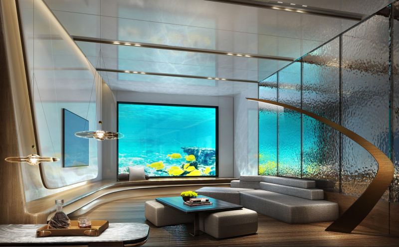 Underwater hotel Rooms at Shimao Wonderland Intercontinental Hotel