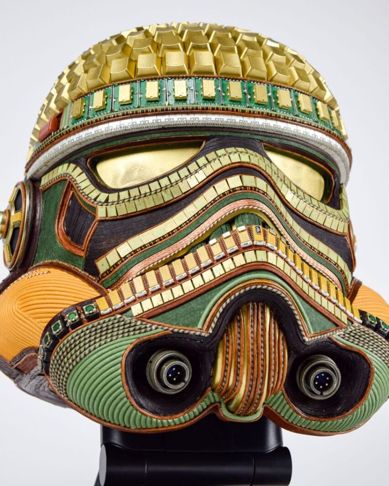 I Upcycle Old Louis Vuitton Bags Into Star Wars Sculptures