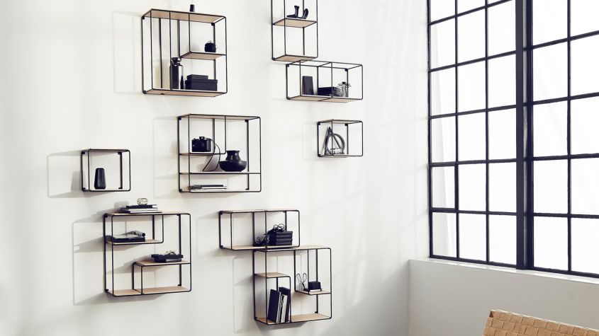 Anywhere modular shelving 