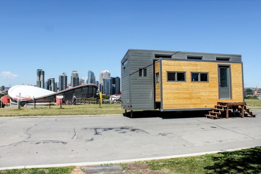 Aurora tiny house on wheels 