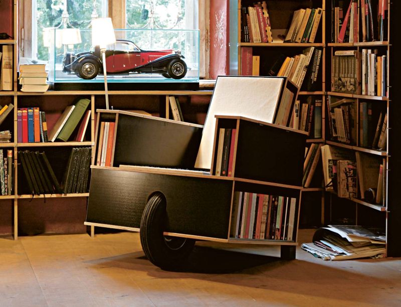 Bookshelf Chair Clever chair designs