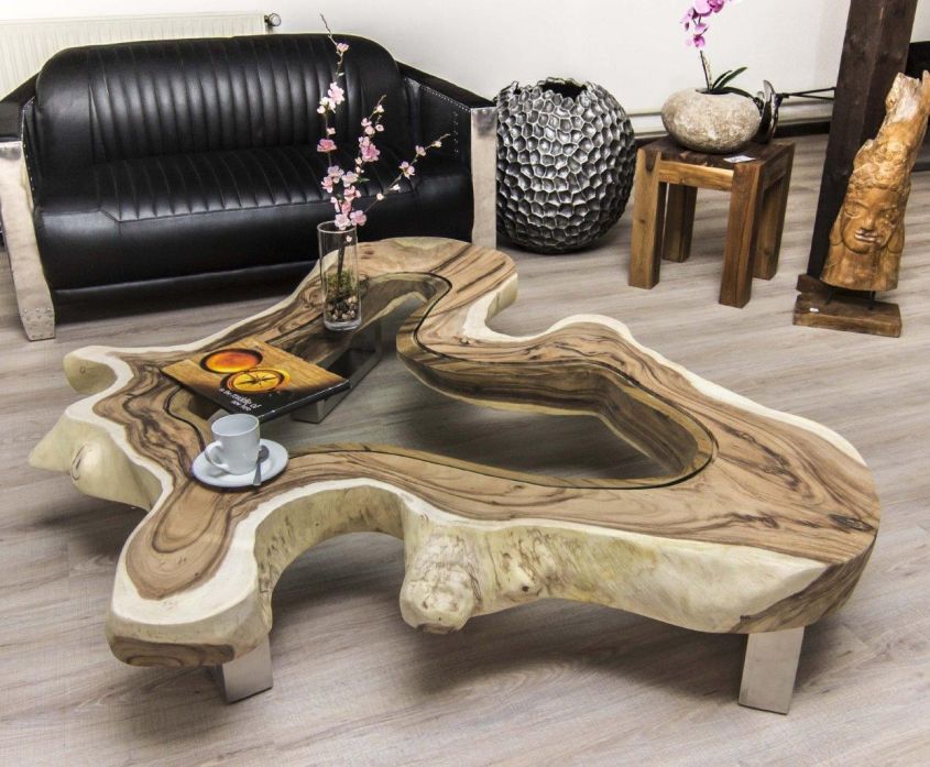 Clash live edge table by Gerken 