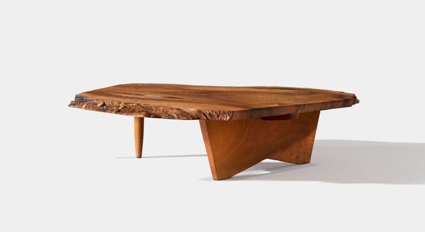 Conoid live edge table