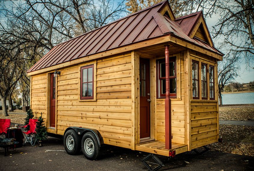 Cypress tiny house on wheels 