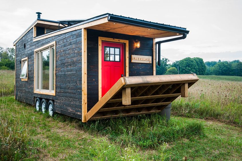 Greenmoxie tiny house on wheels 