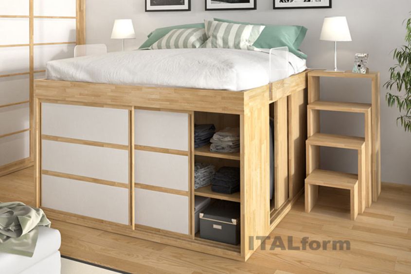 Impero storage beds from ITALform design