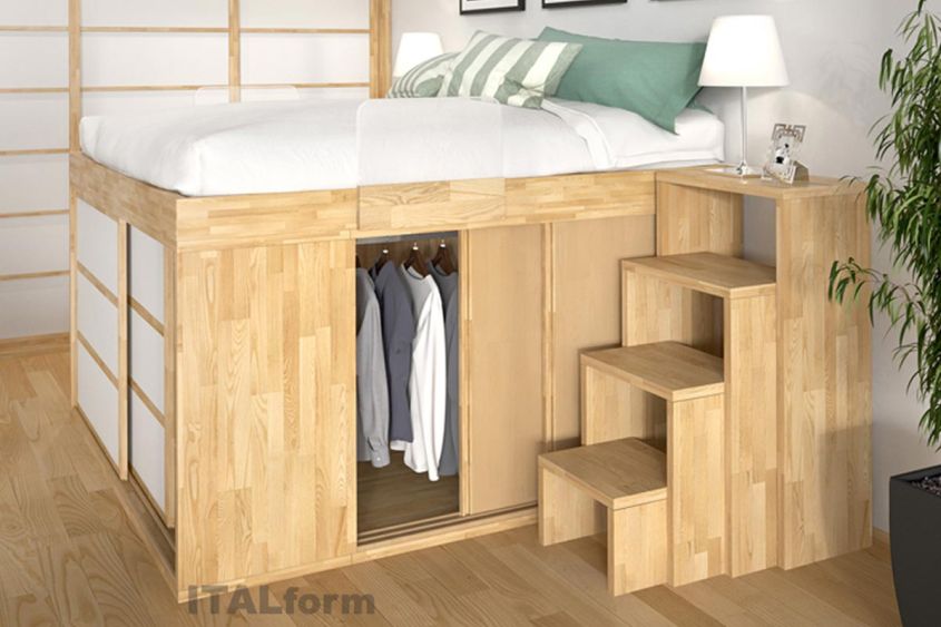 Impero storage beds from ITALform design