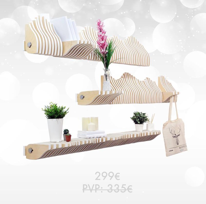 Köllen modular bookshelf