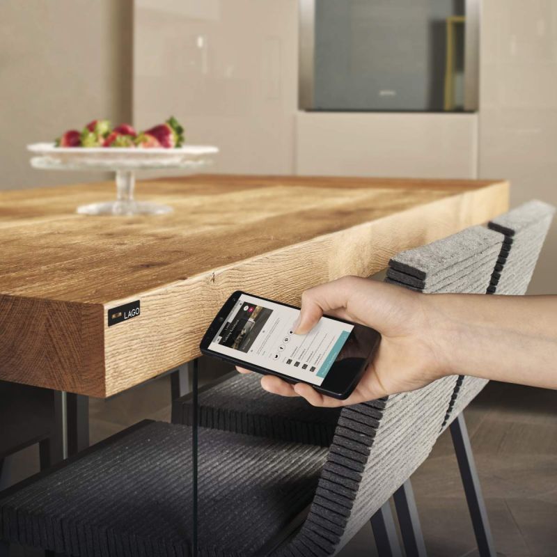 Lago’s smart furniture can interact with people