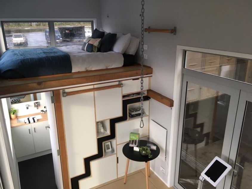 Millennial tiny home on wheels by Build Tiny