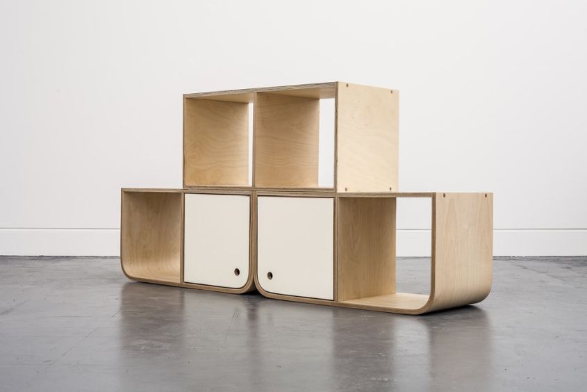 Modular shelf from Lozi Designs 