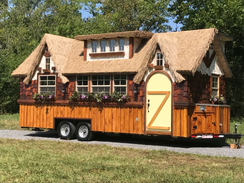 The Highland tiny house on wheels  