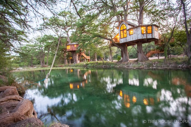 Treehouse Utopia- Pete Nelson’s Romantic Vacation Retreat for Laurel Tree Restaurant