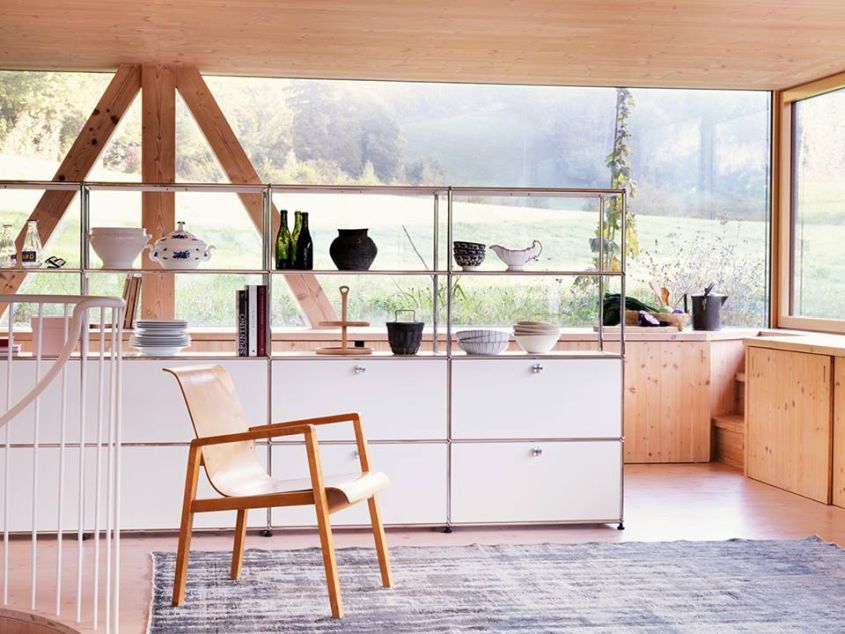 USM Haller modular shelving