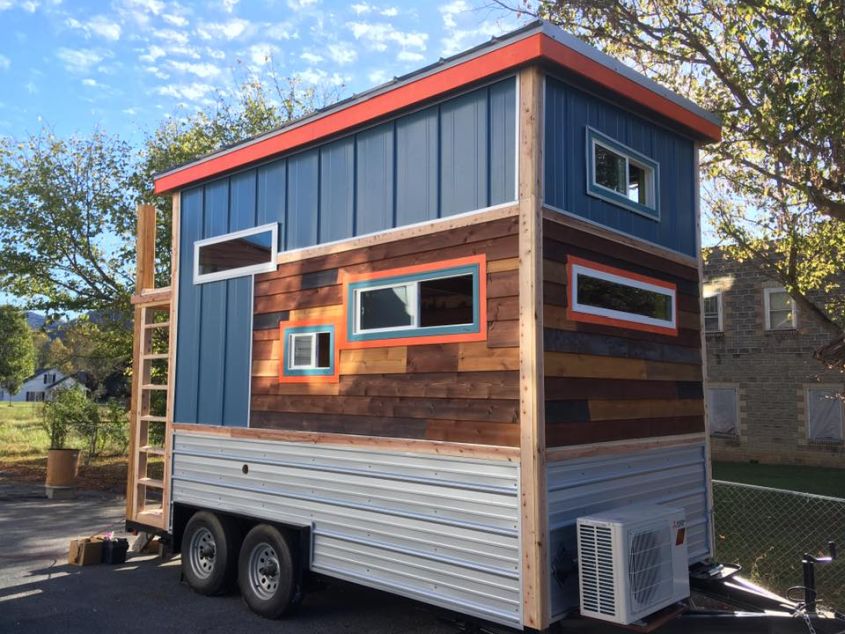 98 squared LLC, tiny house on wheels