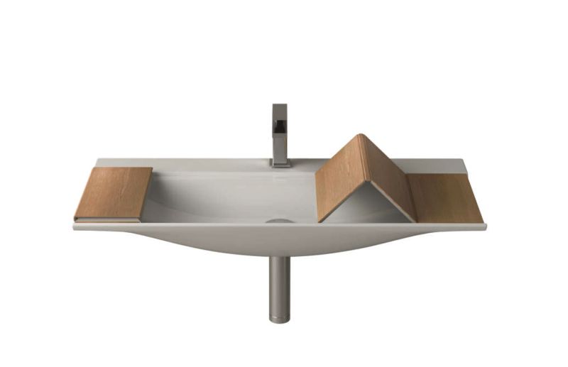 Foldable washbasin