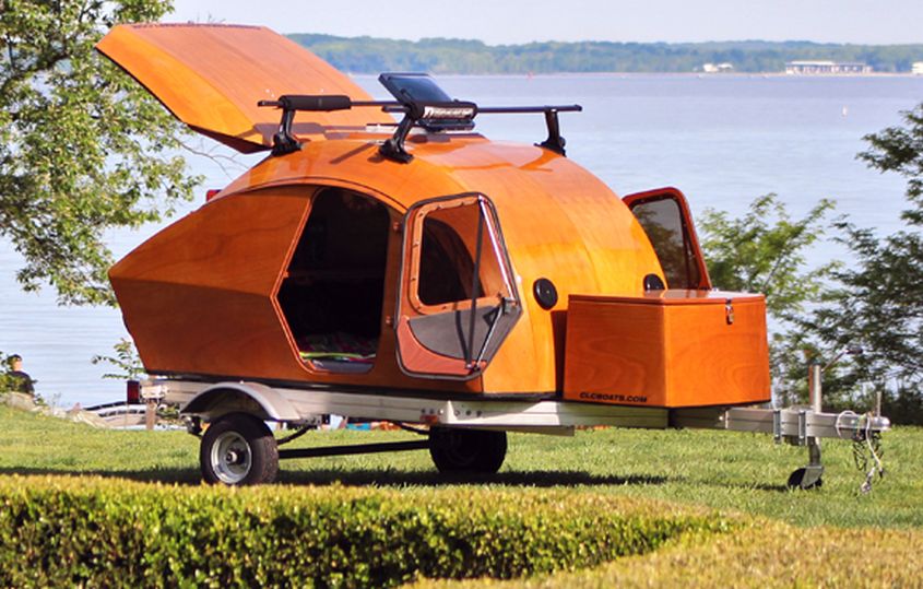 CLC Teardrop Camper from Chesapeake Light Craft