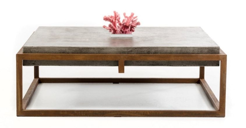 Modrest Shepard modern concrete coffee table